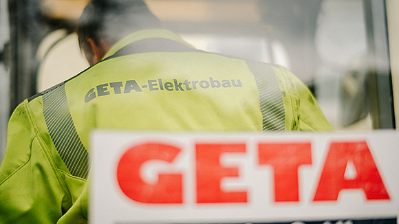 Baustelleneinsatz Energienetzbau