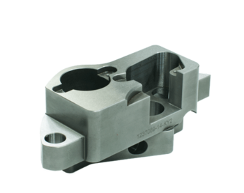 Kubische Teile (Druckluftmodul, Winkelprisma, Rollenträgerhalter)