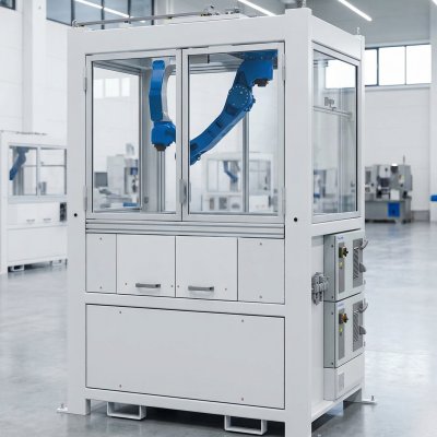 In-Mold-Labeling-Anlage