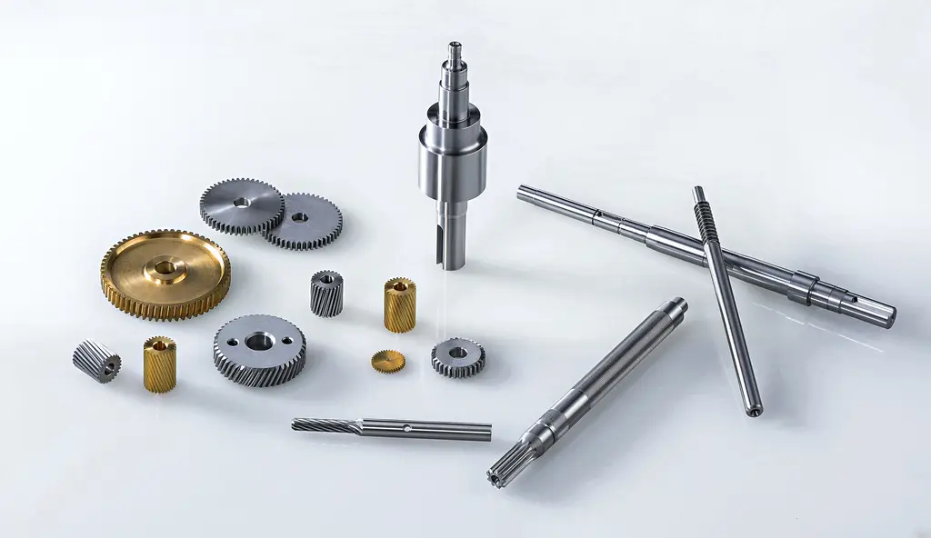 CNC-Bearbeitung von Maschinenteilen