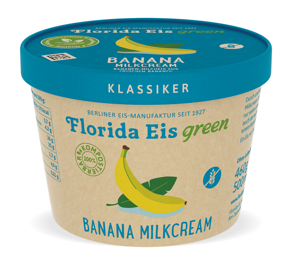 Banana Milkcream, 500 ml