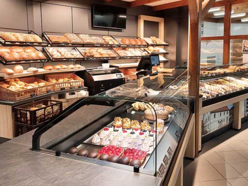 Extremer Biegeradius für eine Dresdner Bäckerei