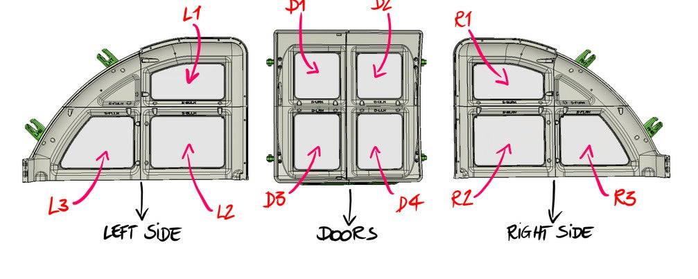 CNC Plexiglascut Abdeckung für Snapmaker U1