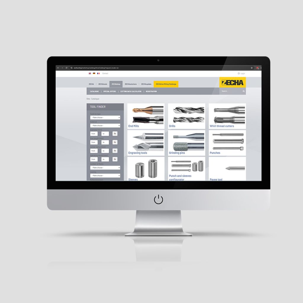 ZECHAshop – Online-Vertrieb