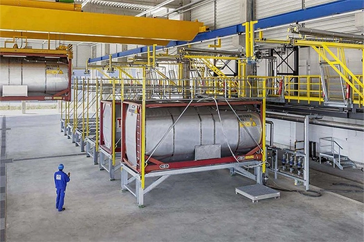 ISO-Tanks Lohn-Destillation
