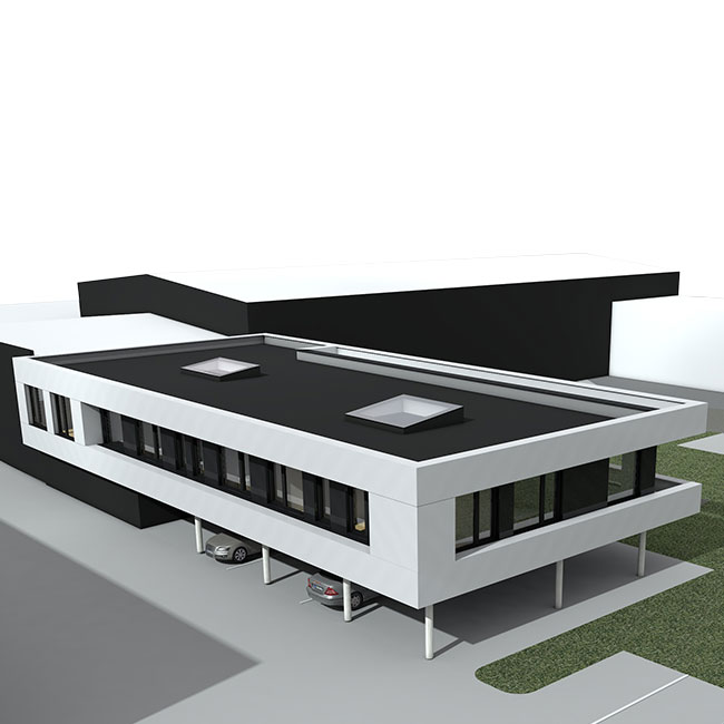 3D-Planung Hallenbau