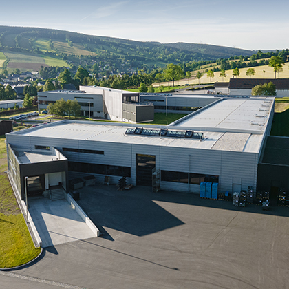 Produktionshalle Erzgebirge, RAL9006