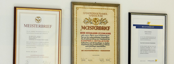Betriebsurkunden