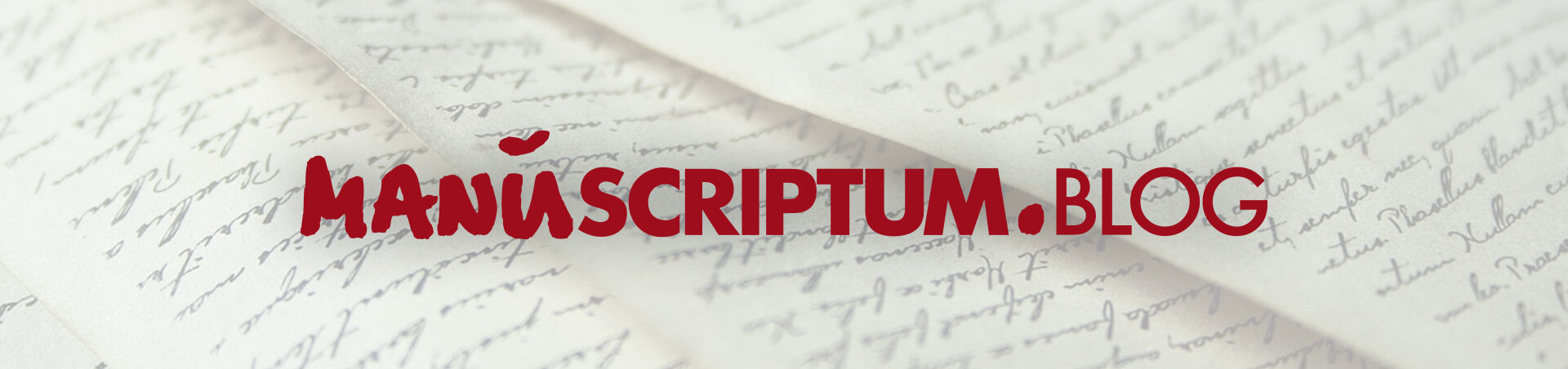 Manuscriptum Blog