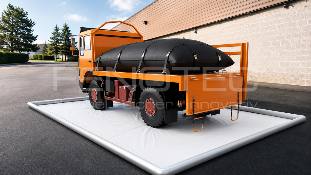 Mobile Abtankfläche