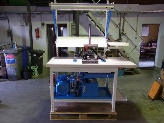 Prüfstandtest hydraulischer Komponenten