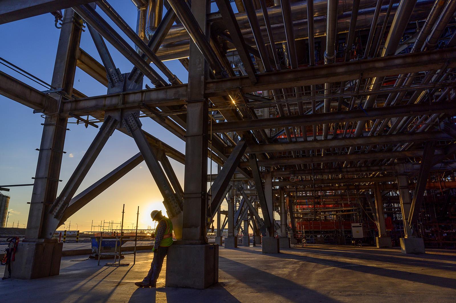 Flüssigerdgas-Terminal Cameron LNG, Louisiana