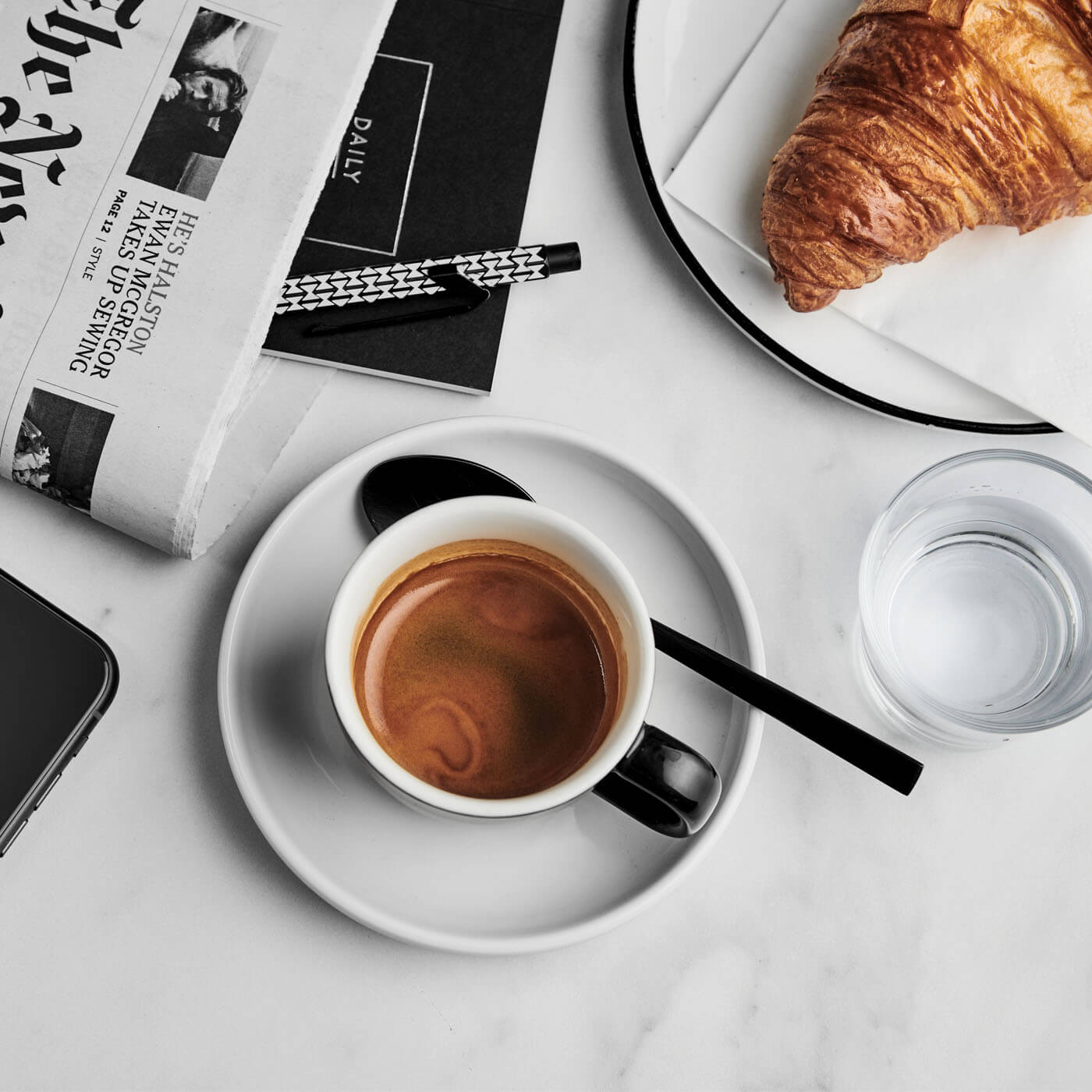 Kaffee, Espresso und Tee