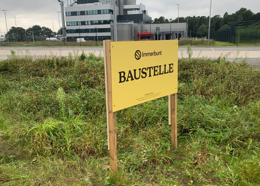 Naturnahe Firmengrundstücke
