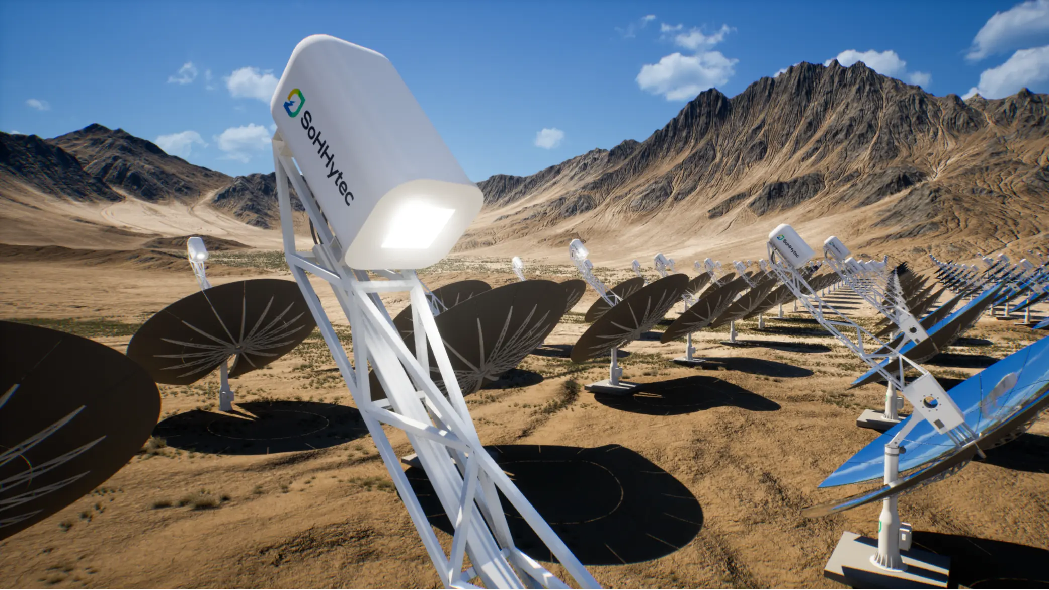 Arbs in Wüstenumgebung