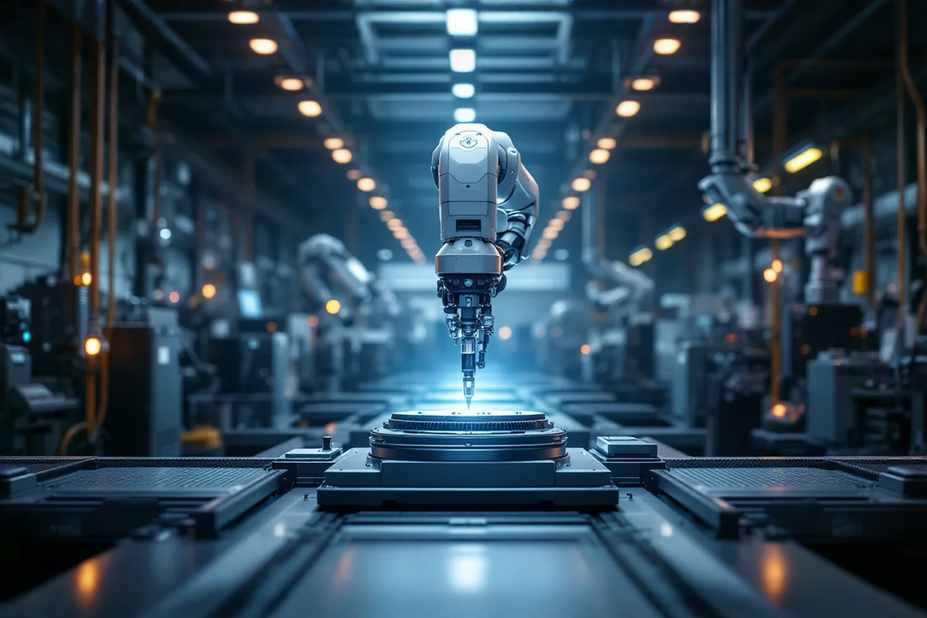 Custom Robotic Cells für CNC-Fertigung