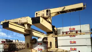 Container Spreader für Krane
