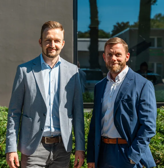 Geschäftsleitung Anselm Breitkopf und Andre Berlage