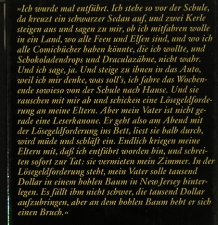 Buchrückseite Woody Allen Biographie