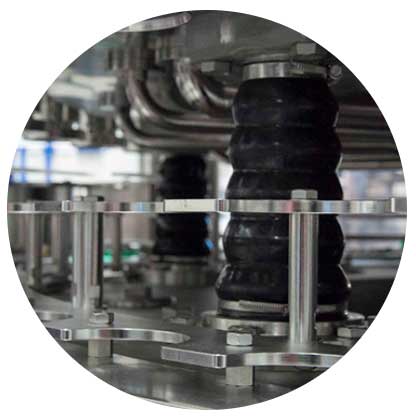 Produktion auf modernen Abfüllanlagen