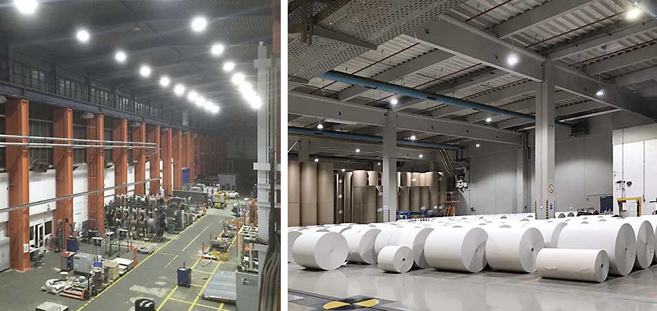 LED Hallenbeleuchtung
