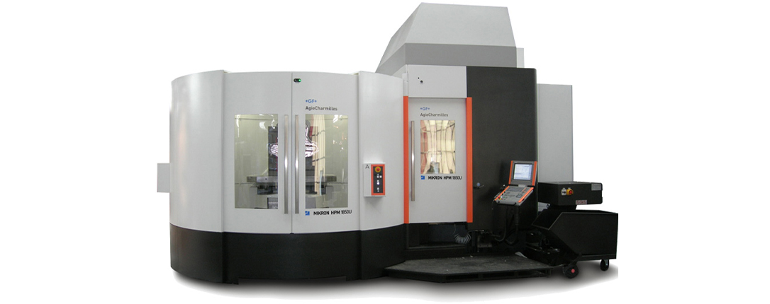 Mikron HPM 1850 U mit Palettenwechsler
