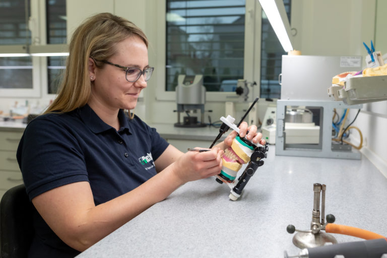 Arbeitsplatz im Labor
