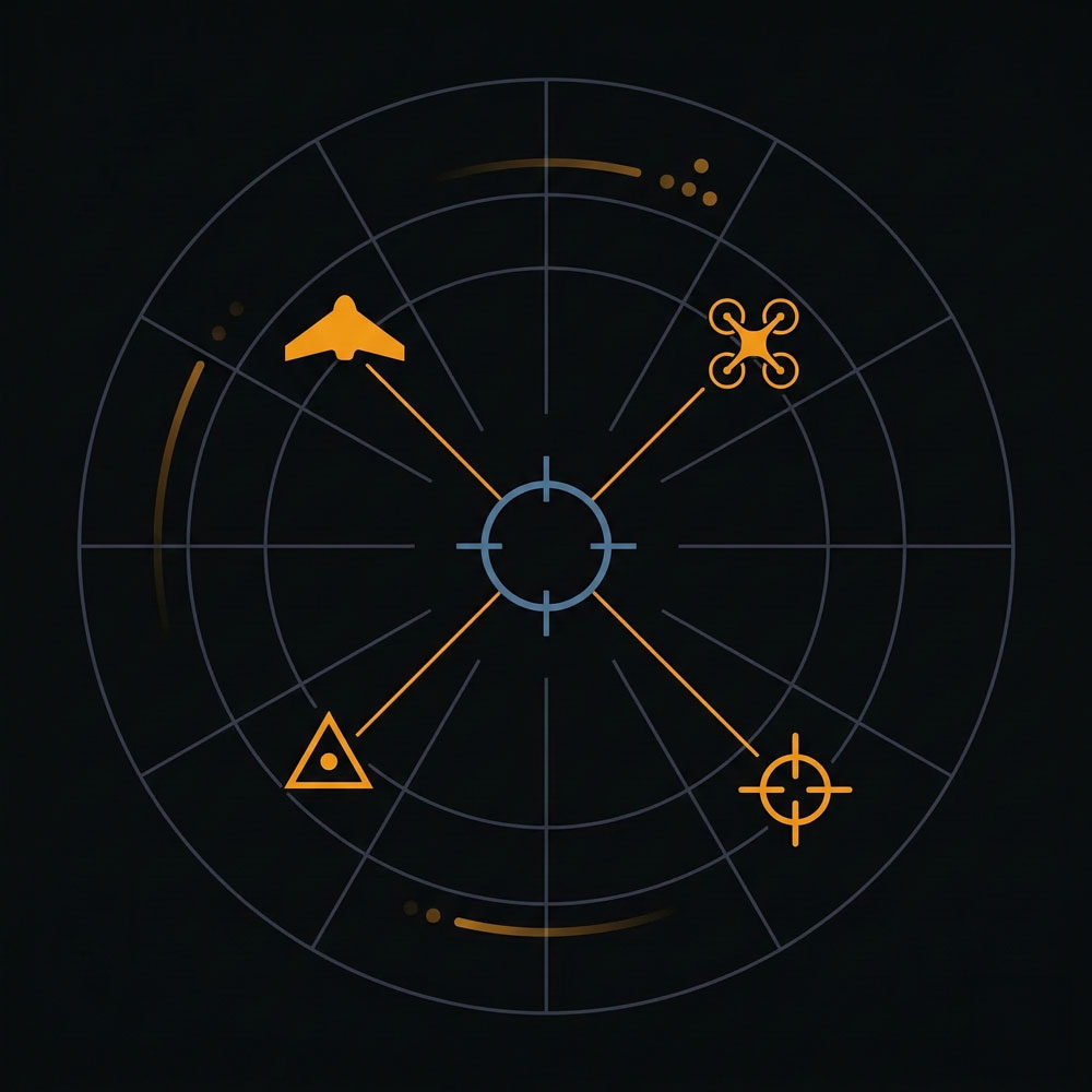 Taktisches Lagebild / Radar-Interface