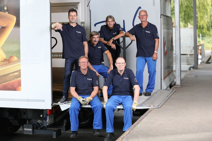 Fahrer der Logistik