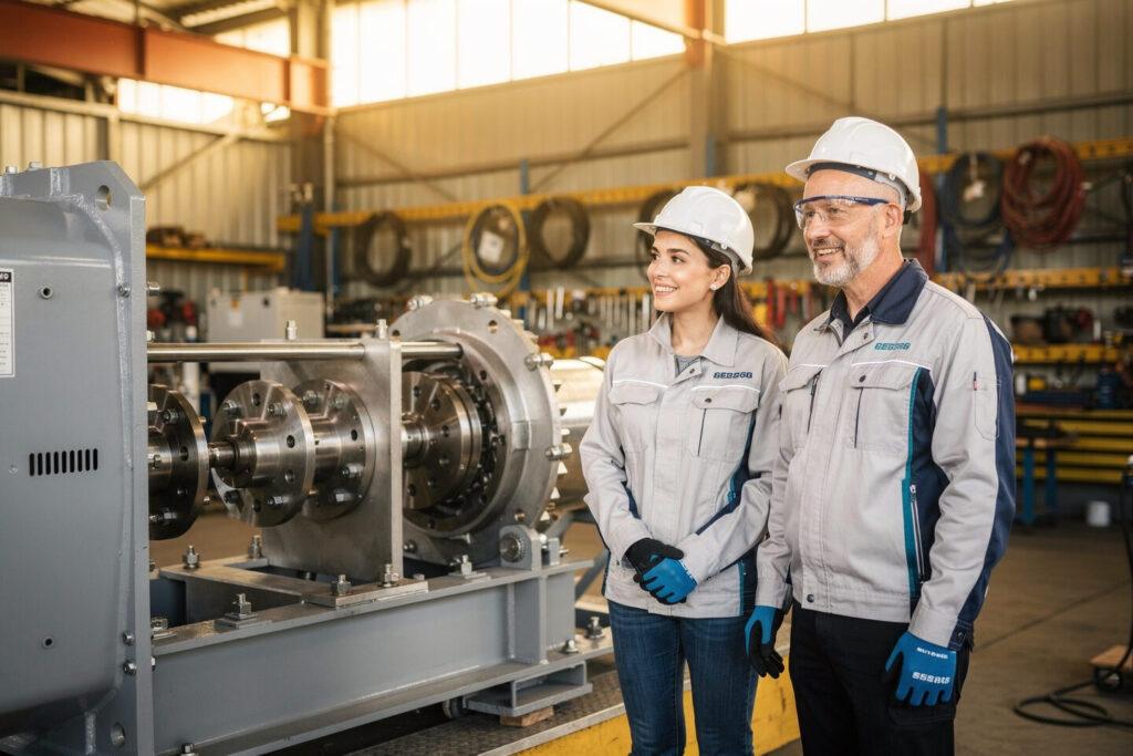 Industrieservice im Einsatz