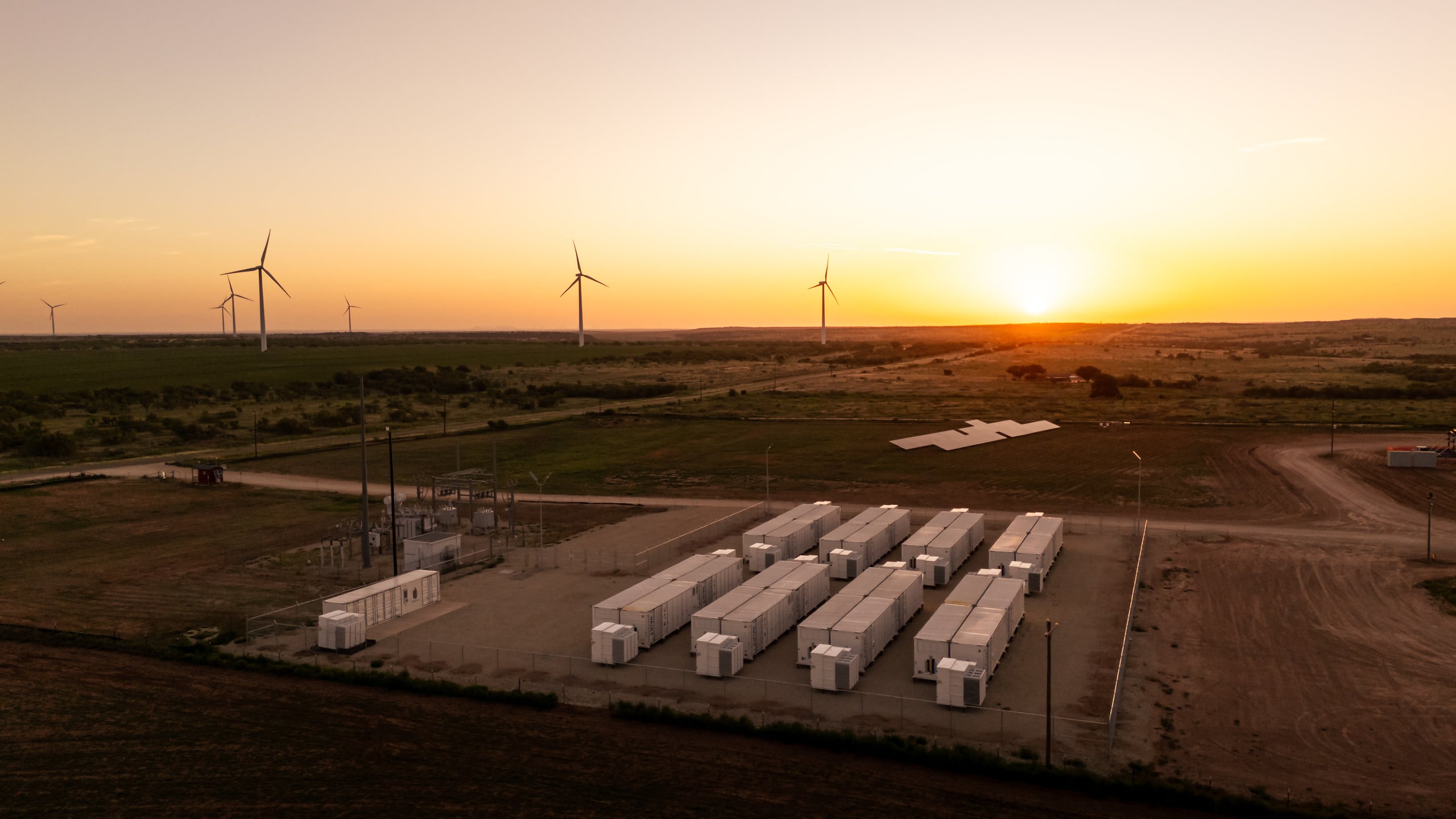 Solar + Storage aus der Luft