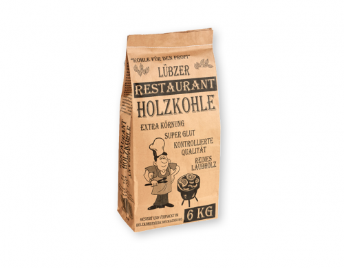Lübzer Restaurant-Holzkohle 6 kg