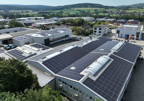 Referenzprojekt Wassermann Technologie, Eichenzell (596,96 kWp)