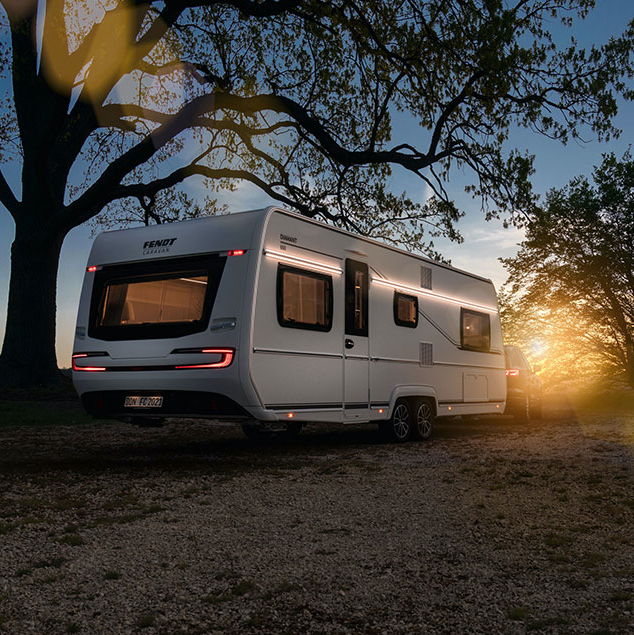 Bug und Heck Fendt Caravan Diamant