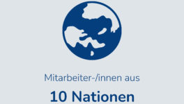 Team aus 10 Nationen