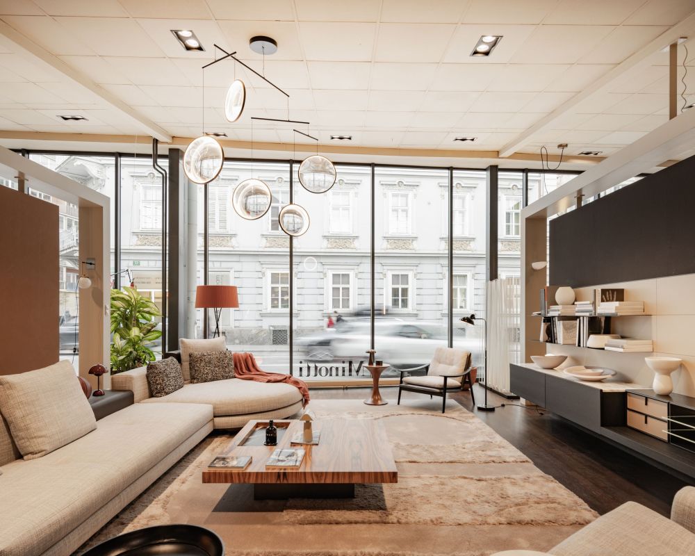 Showroom Graz: Sofalandschaft und Einrichtungslösungen