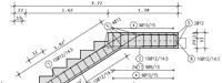 Stahlbetontreppe (gerade oder gewendelt, mit Konsolauflagern/Podesten)