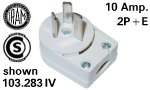 Winkelstecker IRAM 2073 (Argentinien)