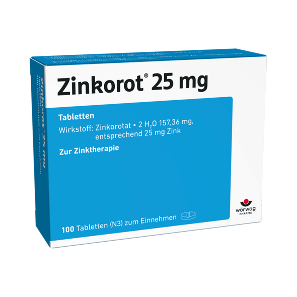 Zinkorot® 25 mg