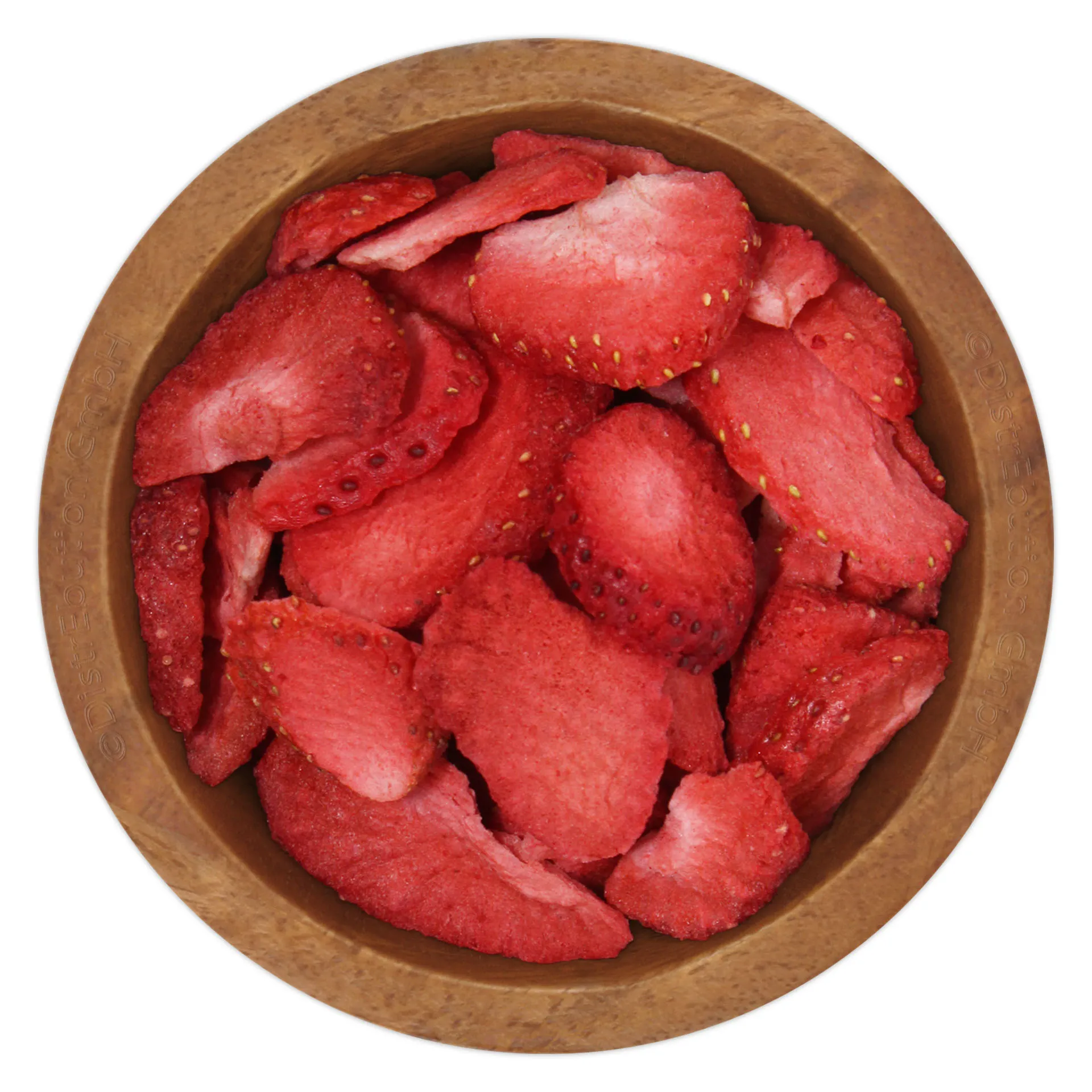 Gefriergetrocknete Erdbeeren
