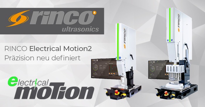 RINCO Electrical Motion2 Ultraschallschweißpresse