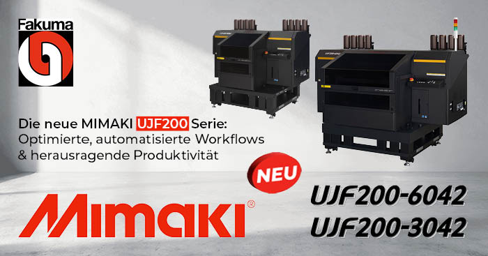 MIMAKI UJF200 UV-Flachbettdrucker