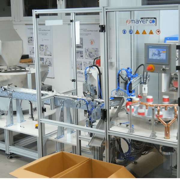 Sondermaschinenbau Bedruckanlage