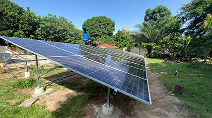 Solarpumplösung auf Madagaskar