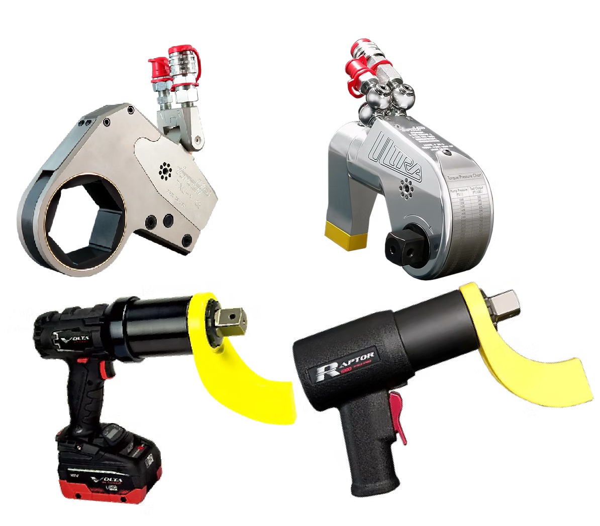 TorcUP Hydraulikschrauber TX & TU (Vierkant und Kassette)