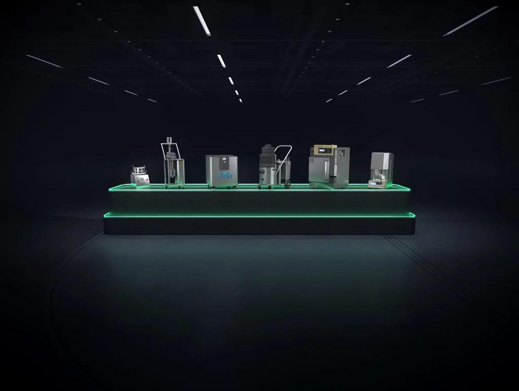 Equipment für den kompletten Metall-3D-Druck-Workflow