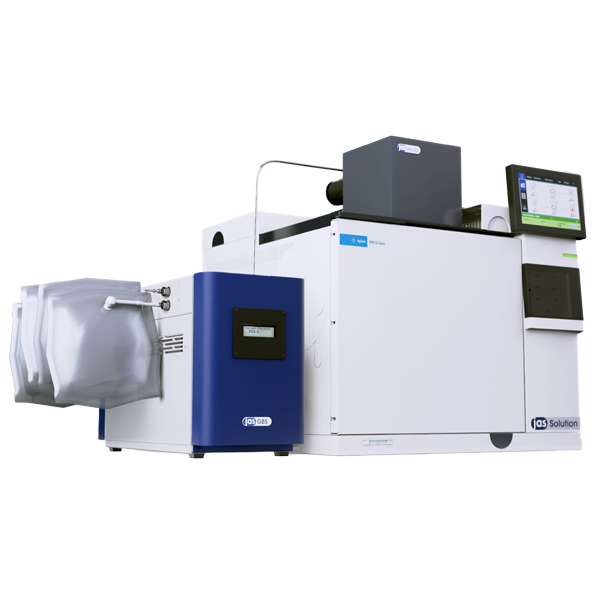 Gas Bag Sampler am GC 8890