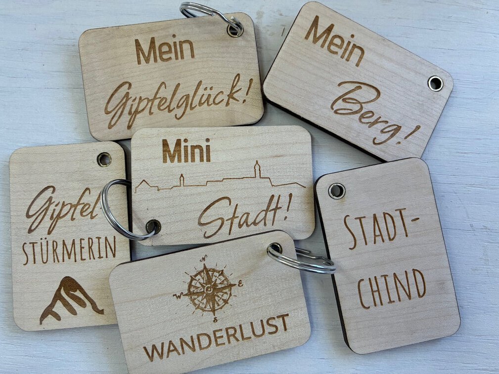 Koordinaten Schlüsselanhänger