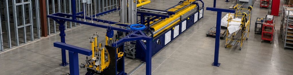 Production line parts for pipe production