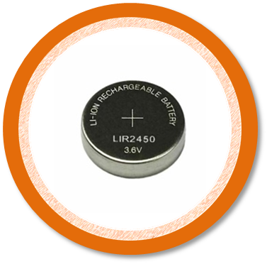 Lithium-Ionen-Knopfzelle